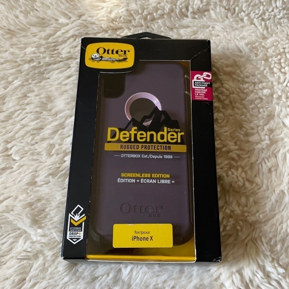 Nib Otter Box Defender Rugged Protection screenless edition for iPhone X…